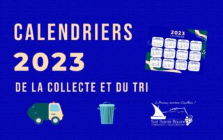 image des calendriers 2023 de la collecte des déchets sur votre commune