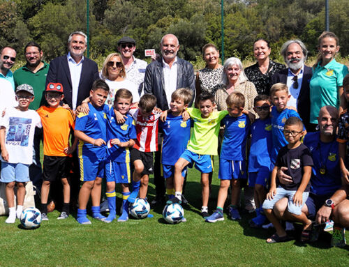 Inauguration du terrain d’entrainement de football au Brûlat du Castellet
