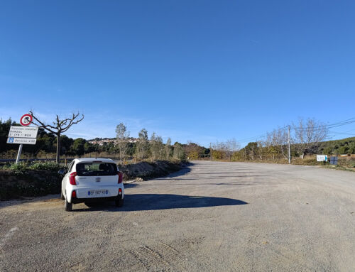 La nouvelle aire de covoiturage sur le secteur du Plan du Castellet/Cadière est finalisée