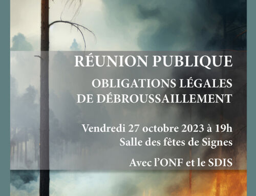 Signes : Une réunion publique sur l’Obligation Légale de Débroussaillement