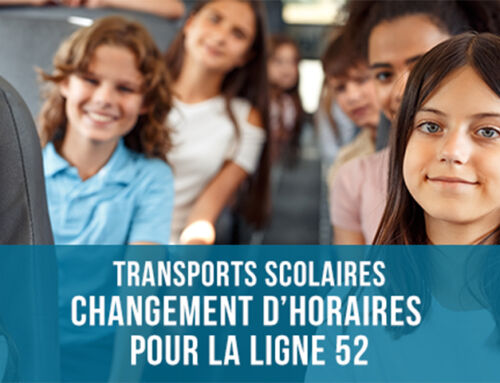 Changement d’horaires pour la ligne 52