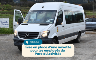une navette test vers la ZA de Signes