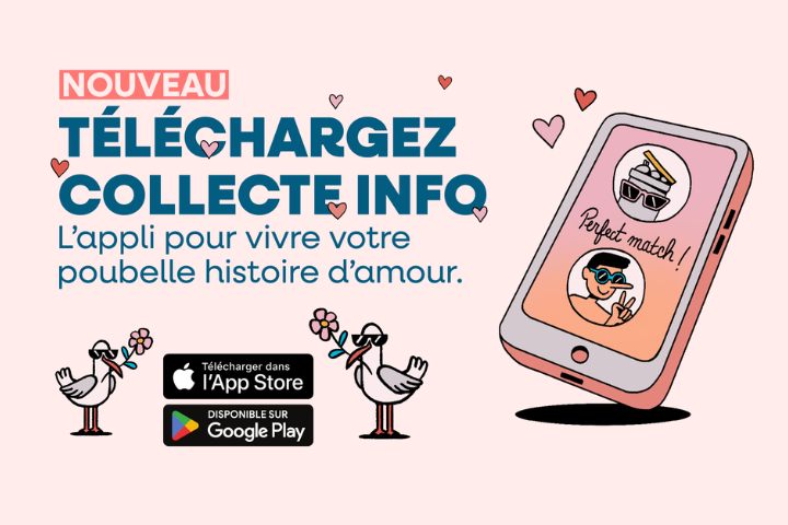 Téléchargez la nouvelle application Collecte Info