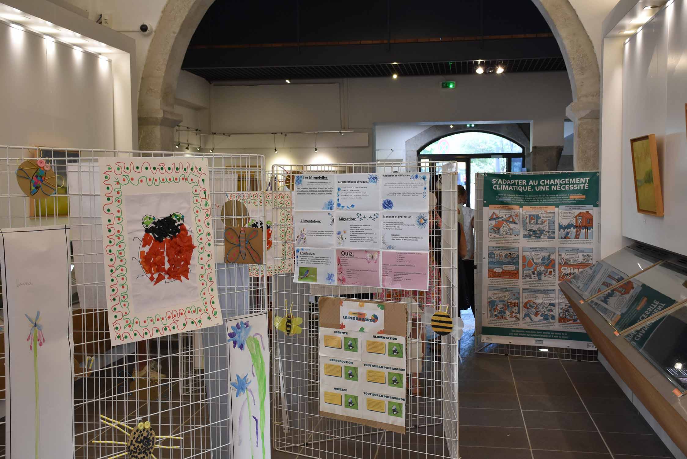 présentation des travaux des élèves dans le cadre du programme Education au Développement Durable