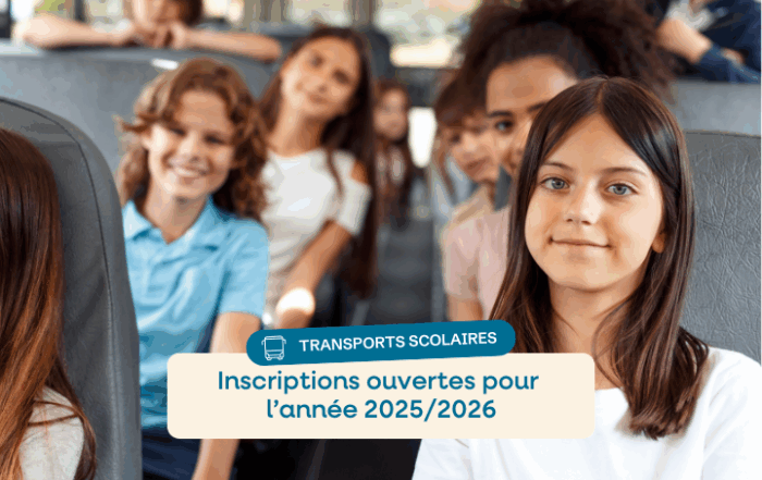 Les inscriptions aux transports scolaires sont ouvertes