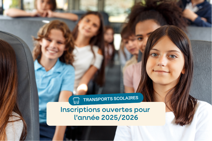 Les inscriptions aux transports scolaires sont ouvertes