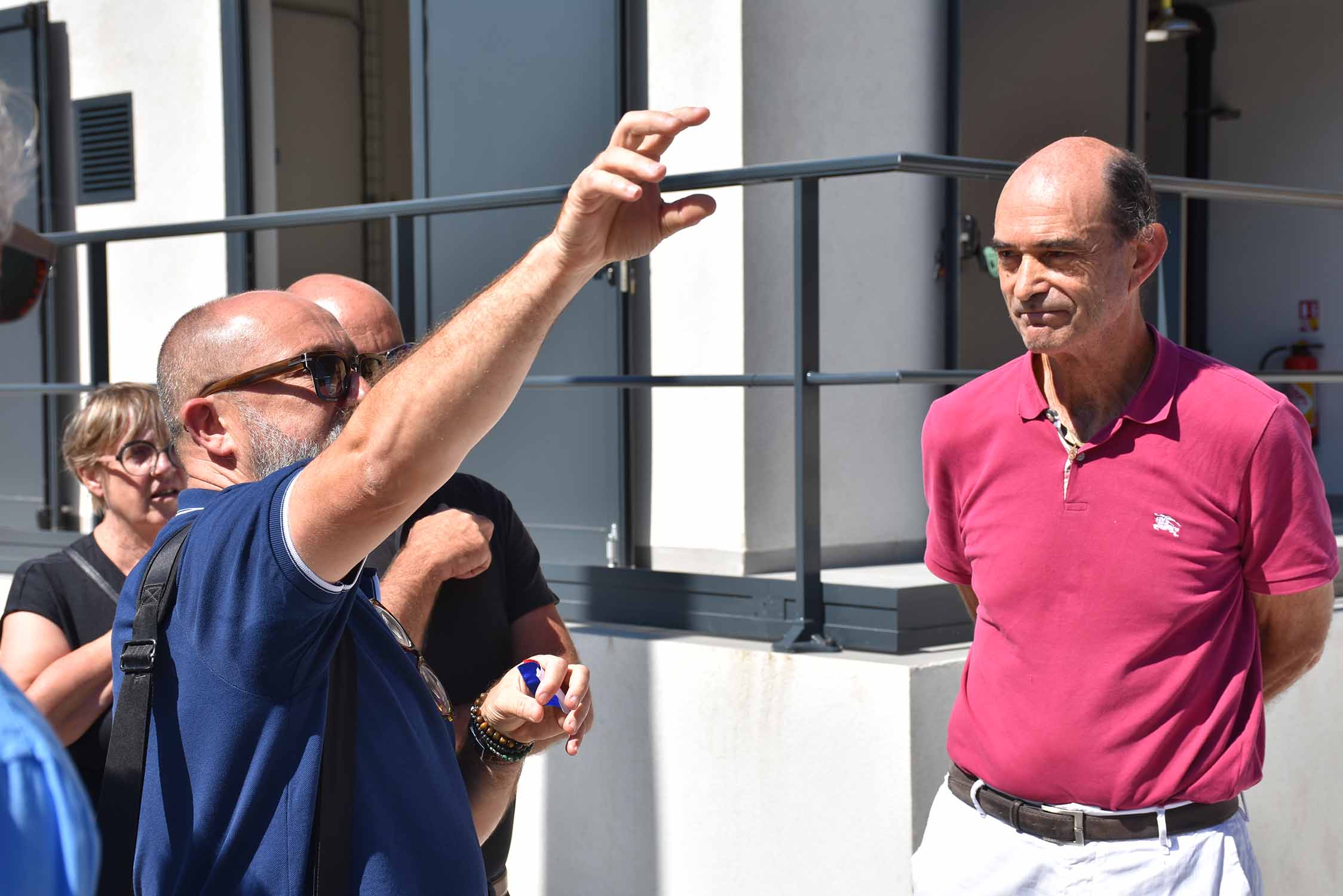 inauguration du poste de relevage des eaux usées à Evenos