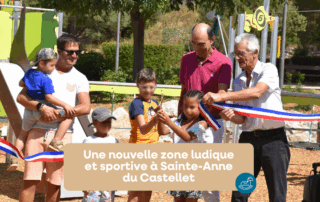 inauguration aire de jeux sainte anne castellet
