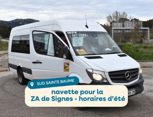 Navette Sanary – Zone d’Activités de Signes : place aux horaires d’été !