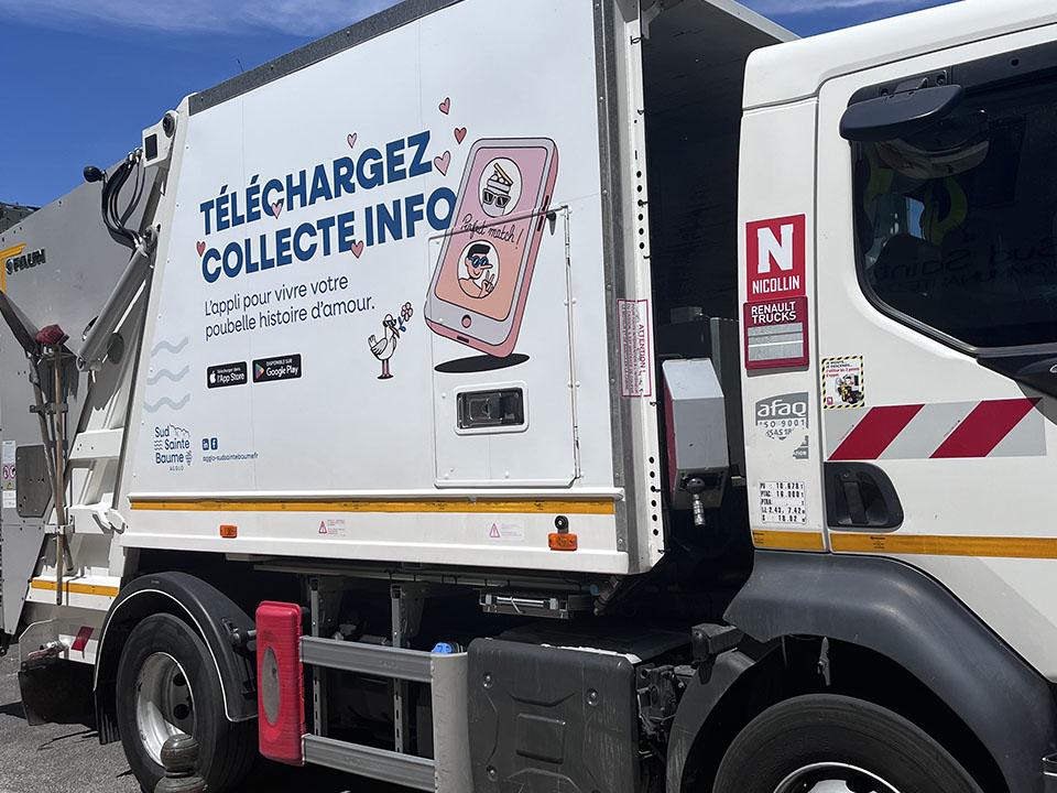 nouvel habillage camion-benne