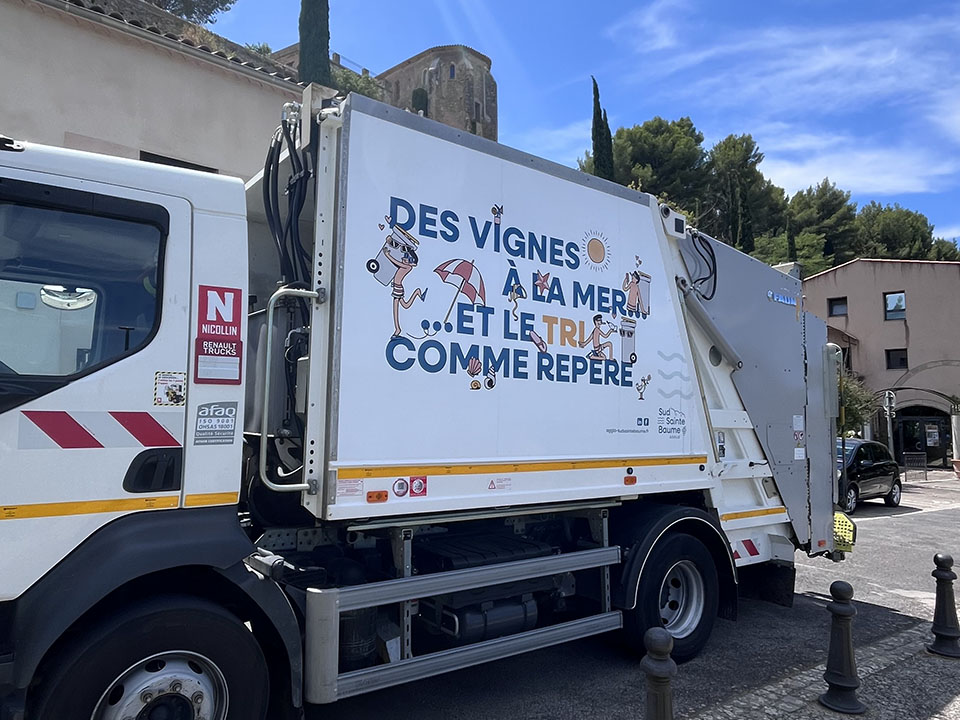 nouvel habillage camion-benne