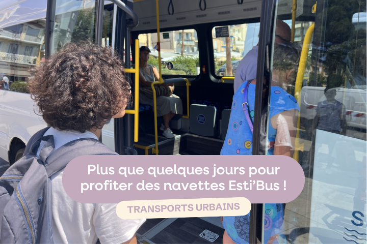 Navettes Esti'Bus : derniers jours