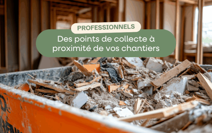 Points de collecte pour les professionnels