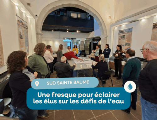 Une fresque pour éclairer les élus sur les défis de l’eau