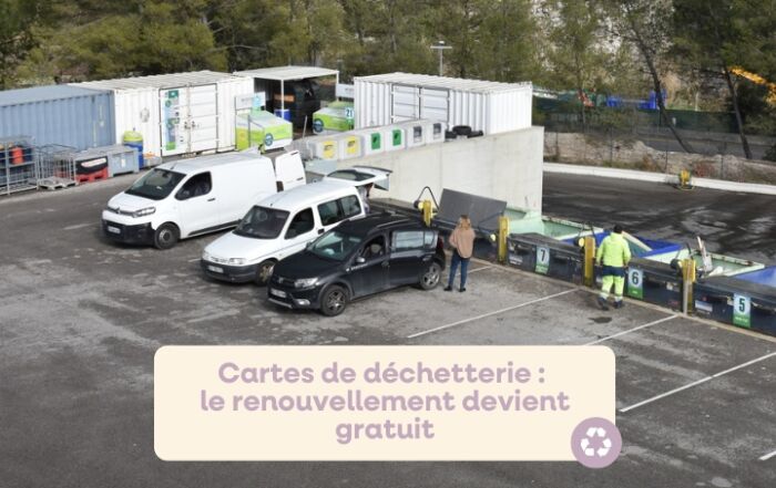 renouvellement des cartes de déchetterie gratuit