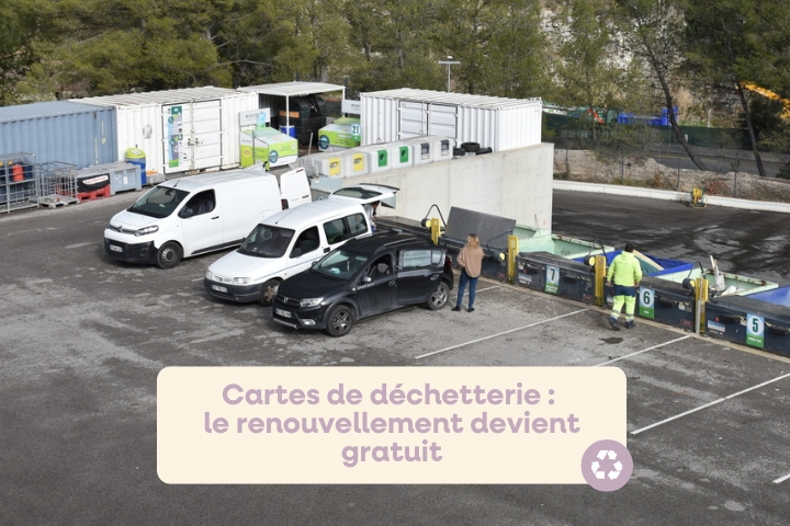 renouvellement des cartes de déchetterie gratuit