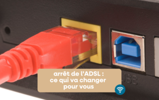 Arrêt progressif de l'ADSL