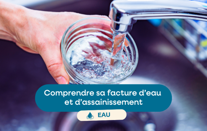comprendre sa facture d'eau