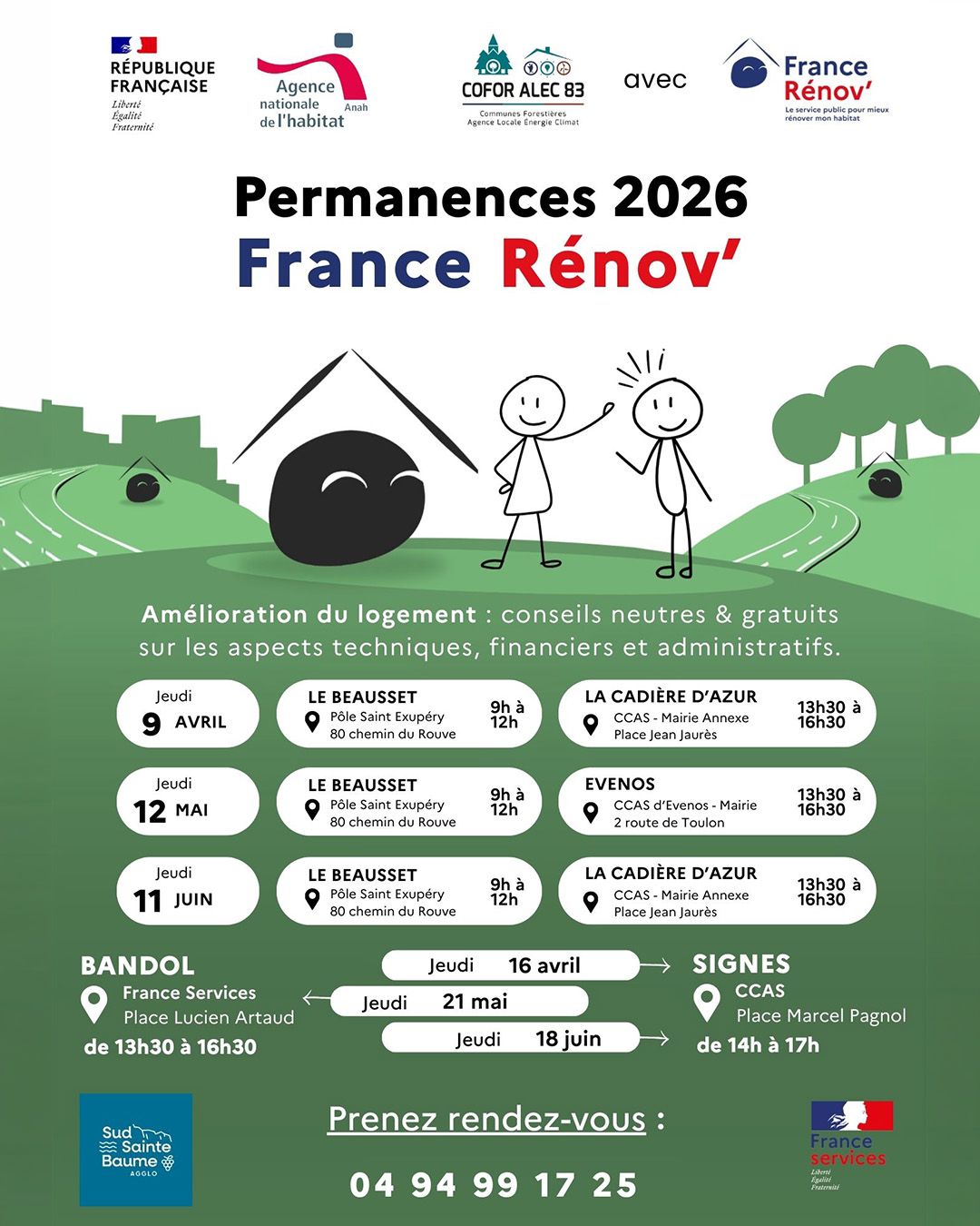 permanences cofor alec 2026