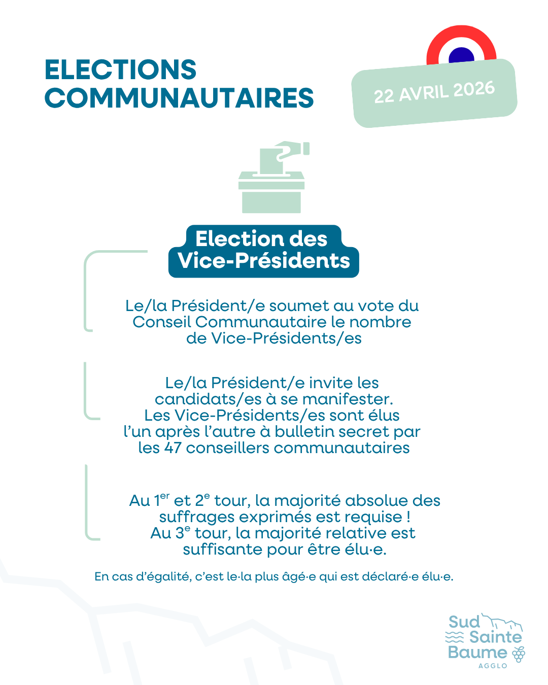 Election des Vice-Présidents de l'Agglo