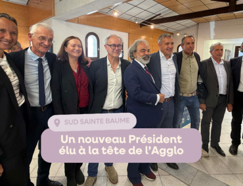 Un nouveau Président à la tête de Sud Sainte Baume Agglo