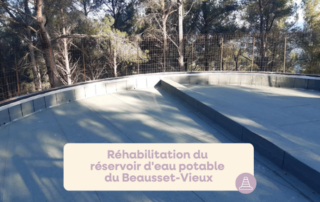 rehabilitation reservoir beausset vieux