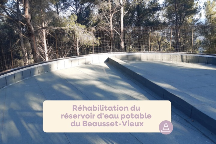 rehabilitation reservoir beausset vieux