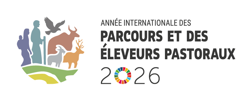 logo de l'année internationale des parcours et éleveurs pastoraux 2026