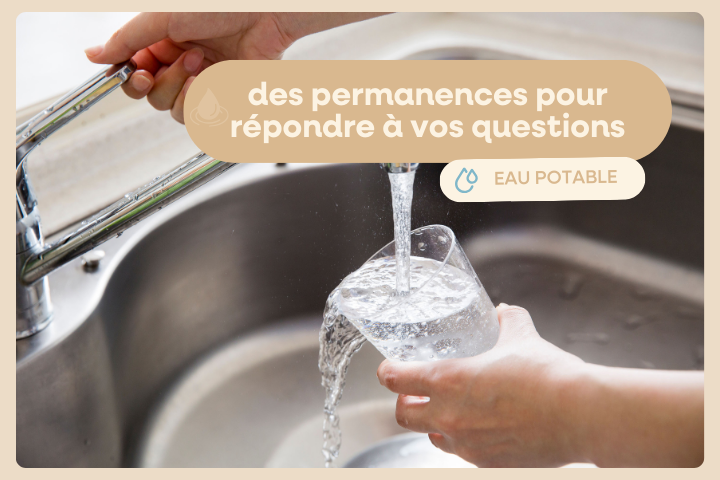 permanences été 2026 eau potable