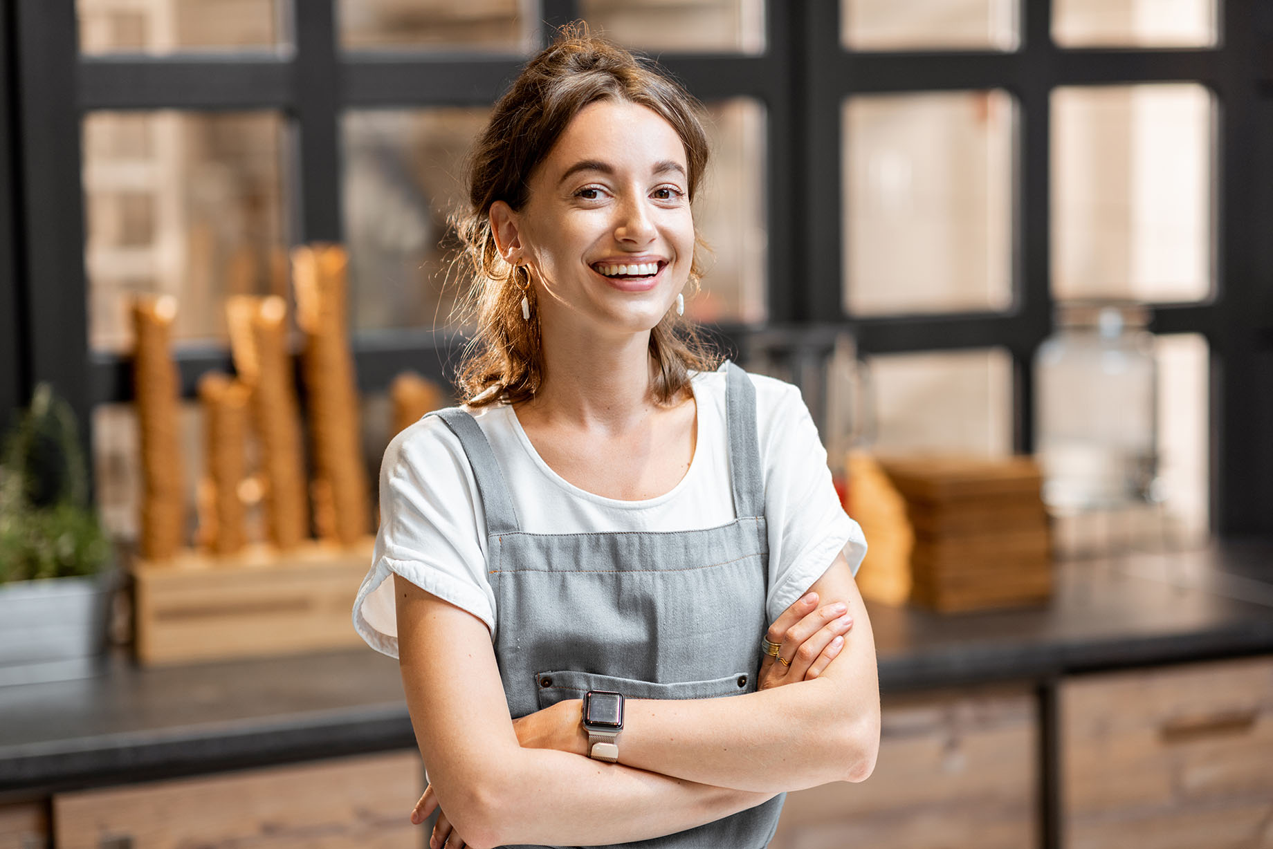 Jeune entrepreneuse