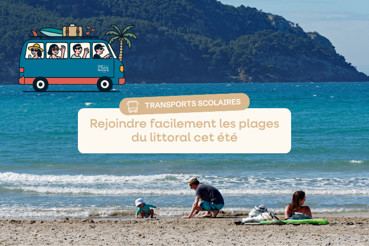 Rejoindre les plages avec Esti'Bus