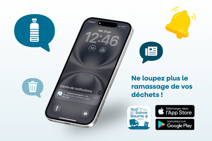 Les notifications de collecte avec Collecte Info