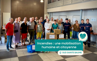 mobilisation pour les incendies du haut var