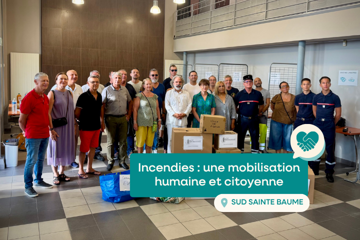 mobilisation pour les incendies du haut var