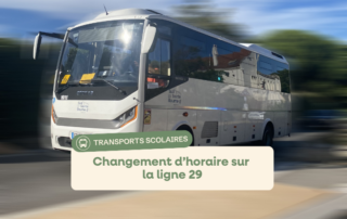 changements sur la ligne 29