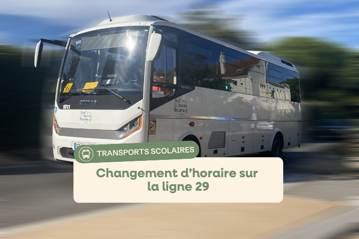changements sur la ligne 29