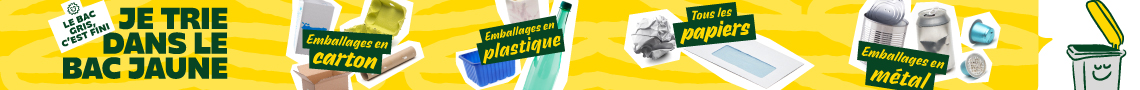 Collecte bac jaune uniformisée