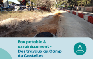 travaux camp castellet