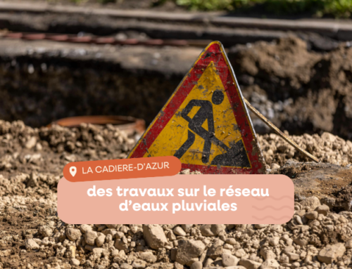 Travaux de renouvellement du réseau pluvial à La Cadière-d&rsquo;Azur